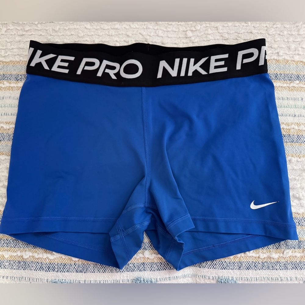 Nike Pro Dri-FIT Blue Compression Top